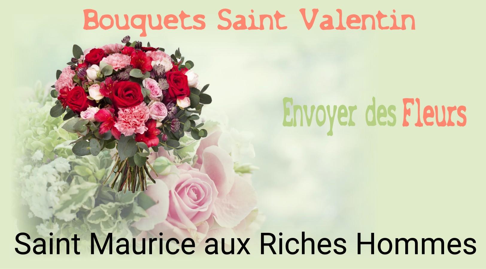 Roses de Saint-Valentin livrées à Saint-Maurice-aux-Riches-Hommes
